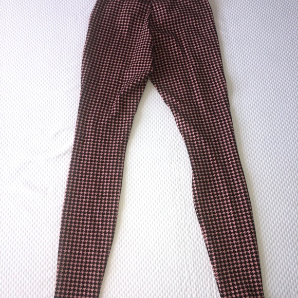 Pink Houndstooth Stevie Pants - Picture 2 of 3